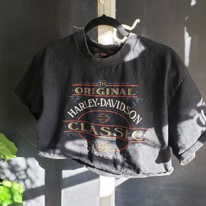 Harley Davidson Cropped Tee